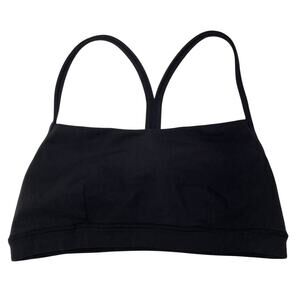Italic Sports Bra Black Small Athleisure Minimalist Boutique